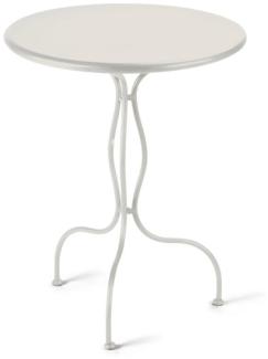 Tisch Rondo Ø 60 cm perlweiß
