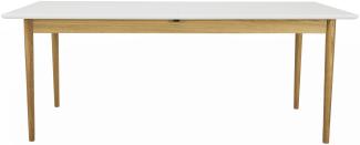 Tenzo Svea ausziehbarer Esstisch Holz/Holzwerkstoff 195-275x90x75 cm