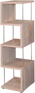 Sticks Standregal 0511 00 eiche sägerau B H T 33 x 126 x 33 cm