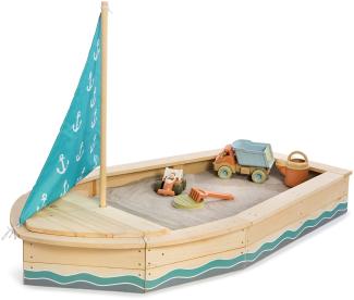 Holz-Sandkasten Boot Anchor Lover von MUDDY BUDDY®