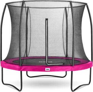 Salta 'Comfort Edition' Trampolin inkl. Sicherheitsnetz, pink, 213 cm