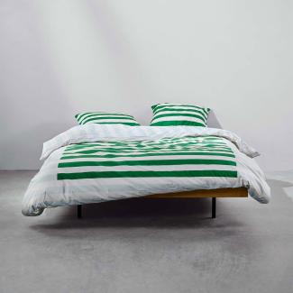 Marc O Polo Bettwäsche Sanna vivid green | 135x200 cm + 80x80 cm