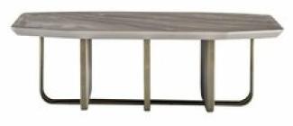 Couchtisch Weiß Metall Luxus Design Couch Tisch Möbel Wohnzimmer Elegantes Neu