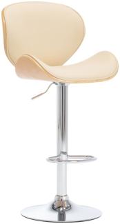 vidaXL Barhocker Creme Kunstleder [287411]