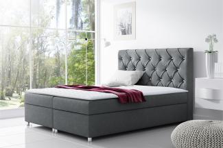 Boxspringbett Gomez, Farbe: Primo 8804