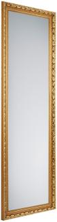Tanja Rahmenspiegel Gold - 50 x 150cm