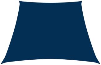 Sonnensegel Oxford-Gewebe Trapezförmig 3/5x4 m Blau