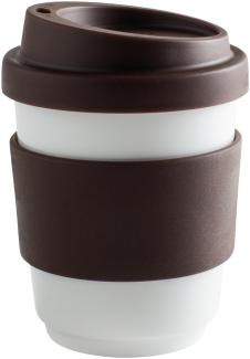 KAHLA fillit To Go Becher 0,27 l Banderole chocolate brown