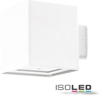 ISOLED LED Wandleuchte Flex Up&Down 2x5W CREE, IP54, weiß, warmweiß