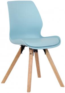 Stuhl Luna Kunststoff (Farbe: blau)
