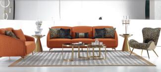 Wohnzimmer 2x Couchtisch Rund Luxus Tisch Couchtisch Design Tische Style Möbel