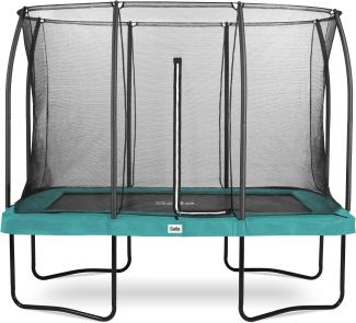 Salta 'Comfort Edition Standard' Trampolin rechteckig, inkl. Sicherheitsnetz, grün, 214 x 305 cm