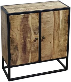 Sideboard Kommode Akazie 70x30x75 cm naturfarben Nagar I 76504003