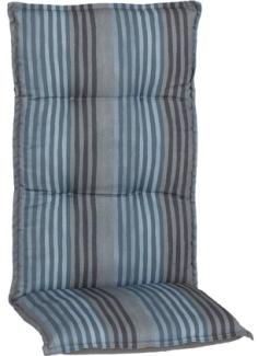BEO Saumenauflage für Hochlehnerstühle - Tissa - blaue Streifen im dänischen Design BE210