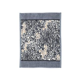Feiler Handtücher Animal Blend | Gästetuch 37x50 cm | grau