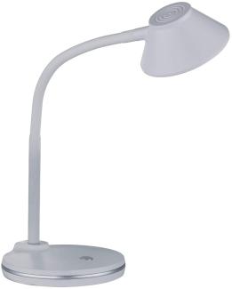 LED Schreibtischleuchte BERRY flexibel, Kunststoff Weiß, 33cm hoch