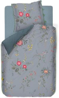 Pip Studio Bettwäsche Fleur Grandeur Blau 200 x 200 + 2x 80 x 80 cm