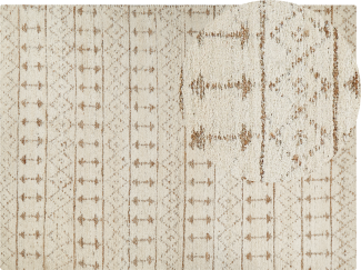 Teppich Baumwolle Nutzhanf beige 300 x 400 zweiseitig SANAO