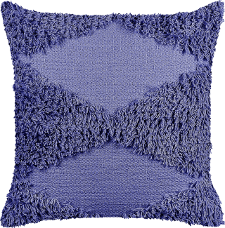 Dekokissen Getuftet Baumwolle Violett RHOEO