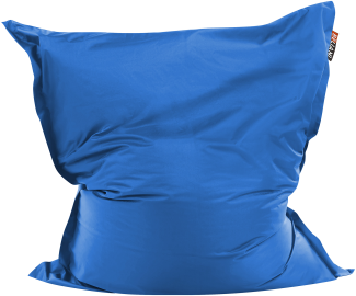 Sitzsack mit Innensack für In- und Outdoor 140 x 180 cm marineblau FUZZY