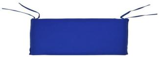 Bankauflage 98 cm x 37 cm für Klappbank Alessandria - blau