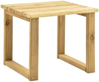 vidaXL Tisch für Sonnenliege 30x30x26 cm Imprägniertes Kiefernholz