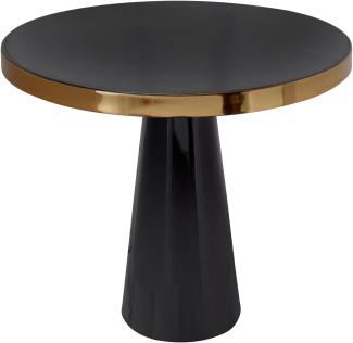 Beistelltisch Art Deco 625 Schwarz / Gold