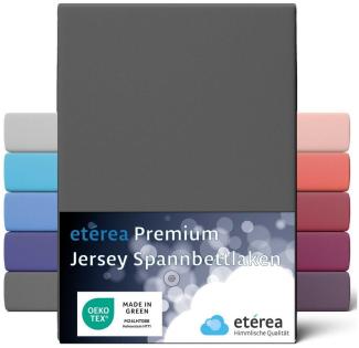 etérea Himmlische Qualität Spannbettlaken etérea Premium Jersey Spannbettlaken 90x200 -, Jersey, Gummizug: rundum, (1 Stück)