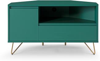 Eck TV-Lowboard Fernsehschrank Kommode Sideboard Wohnzimmer Schrank