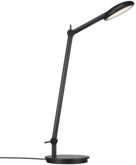 Nordlux BEND LED Schreibtischlampe schwarz 410lm Touchdimmer 27,3x15x45,5cm