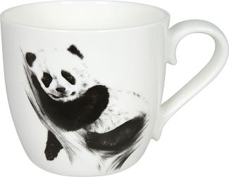 KÖNITZ Becher AMAZING ANIMALS - PANDA - 425 ml aus Bone China Porzellan / Design Vanessa Kahl