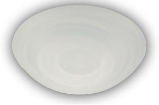 Deckenleuchte / Deckenschale rund, Glas Alabaster, Ø 30cm