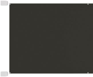 Senkrechtmarkise Anthrazit 100x800 cm Oxford-Gewebe