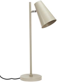 PR Home Cornet Tischlampe beige 1 Arm E27 64cm mit Schalter am Lampenkopf