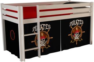 Spielbett Pino mit Textilset "Pirates"