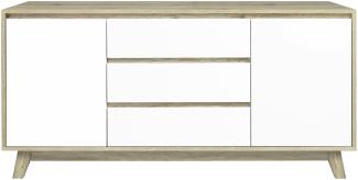 Sideboard Kommode Highboard Wohnzimmerschrank Anrichte Mehrzweckschrank