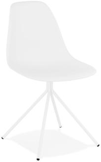 Kokoon Design Stuhl Doris Metall Weiß