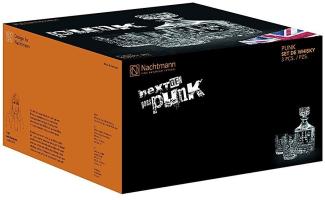 Nachtmann Vorteilsset 4 x 3 Glas/Stck Whiskyset 7501/3tlg Punk 99501