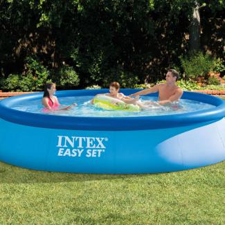 Aufblasbaren Pool Easy Set Pool 396 x 84 cm blau