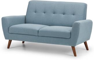Julian Bowen Monza Sofa, Zweisitzer, blau