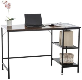Schreibtisch Oviedo schwarz/braun