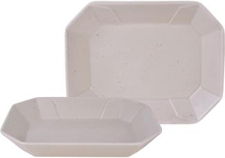 CreaTable 33968 Streat Food Streat Box Servierschale, creme (1 Set)