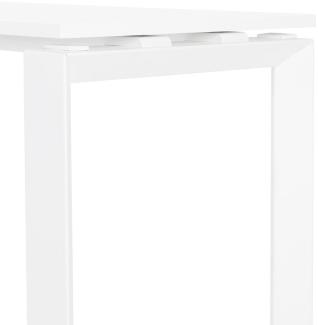 Kokoon Design Schreibtisch Abak Holz Weiß 170 cm Weiß - 170 x 75 x 160 cm - Weiß