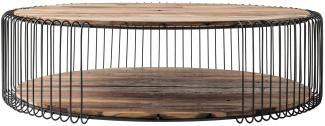 Barca Couchtisch natürliches Bootsholz Holz Wohnzimmer Beistelltisch Tisch Sofa