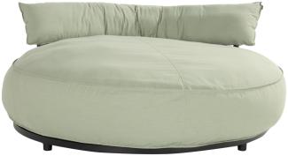 Emma Round Loungeliege grün 100% Polyester