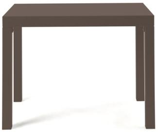 Gartentisch ausziehbar Sofy 100/200x70x75 cm bronze