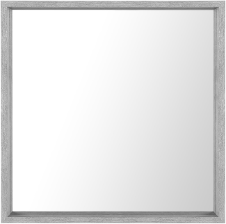 Wandspiegel grau quadratisch 50 x 50 cm BRIGNOLES