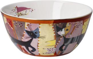 Goebel Schale Rosina Wachtmeister - Sottosopra, Dekoschale, Fine Bone China, Bunt, 15 cm, 66861061