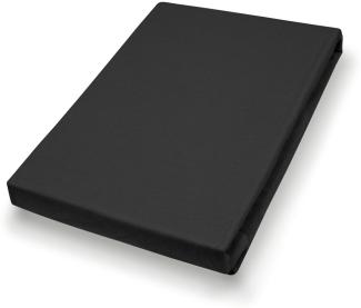 Vario Kissenbezug Jersey für Nackenrolle, schwarz, 15 x 40 cm