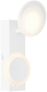 Brilliant Leuchten G99553-05 LED Wandspot Meriza weiß 3000K